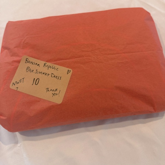 Banana Republic Navy Blue Colorblock Border Print Dress – Size 10 NWOT - Picture 13 of 13